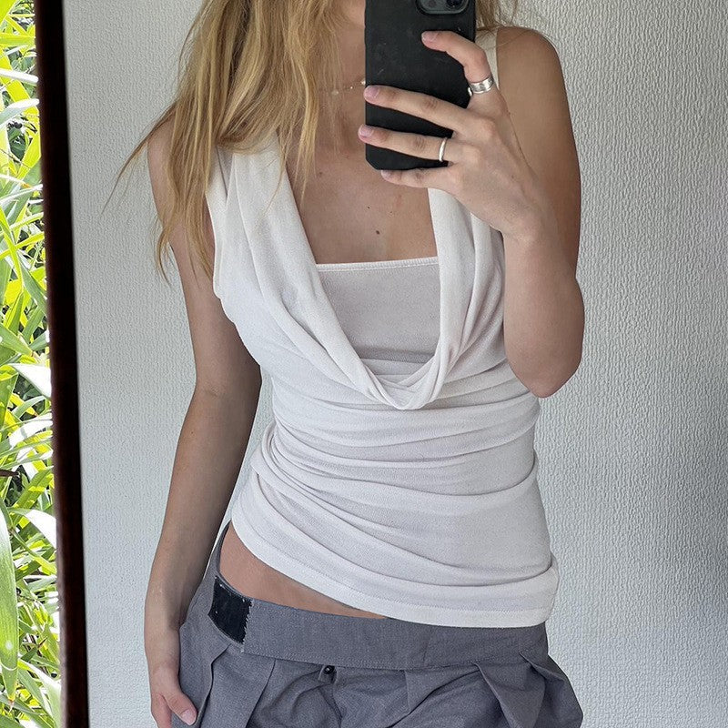 Aureline Folded Strap Vest