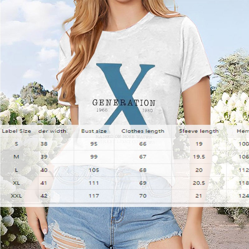 Cazelle Print Round Neck Tee