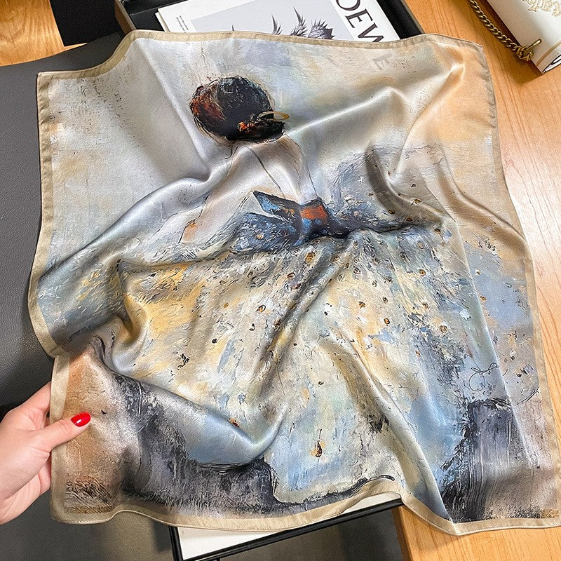Alouette Mulberry Silk Scarf