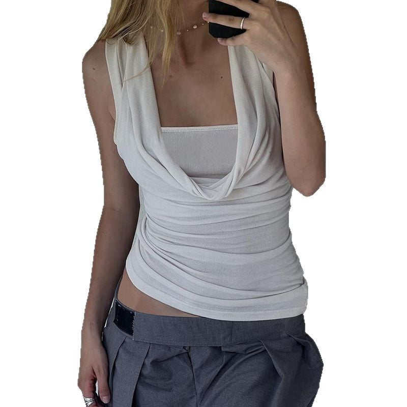 Aureline Folded Strap Vest