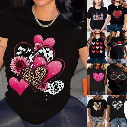 Harper Heart 3D Valentine Tee