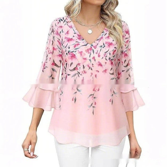 Selvine Deep V Sculpting Tee